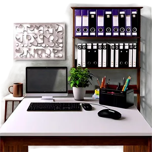 Office Desk Setup Ideas PNG Fcr18 PNG