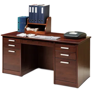Office Desk With Drawers PNG Rvf