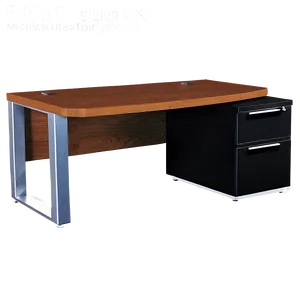 Office Desk With Hutch Png Rgd23 PNG image