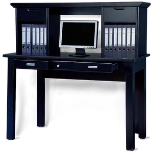 Office Desk With Hutch PNG Tgu96 PNG
