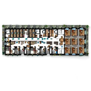 Office Layout Floor Plan PNG 17