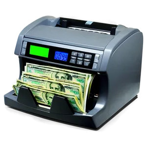 Office Money Counter Png 06272024 PNG image