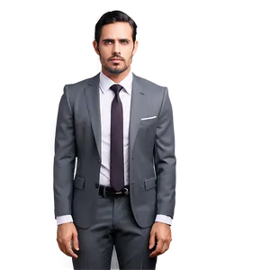 Office Suit And Simple Tie Png 06262024 PNG image