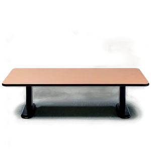 Office Table Top View PNG 46