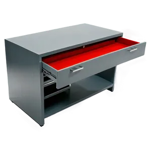 Office Table With Drawers PNG 65
