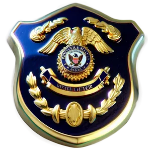 Officer Badge Clipart Png 05252024 PNG image