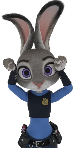 Officer Judy Hopps Zootopia PNG image