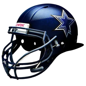 Official Cowboys Football Helmet Png 06292024 PNG image