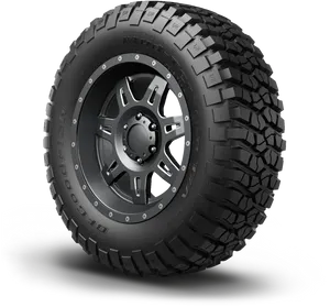 Offroad Vehicle Tireand Wheel PNG image