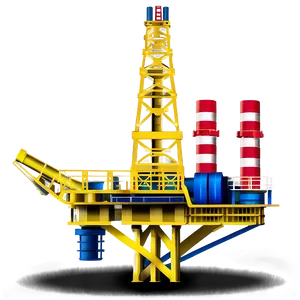 Offshore Drilling Platform Png Cdx92 PNG image