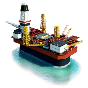Offshore Drilling Platform PNG Puy31 PNG