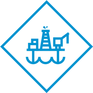 Offshore Oil Rig Icon PNG image