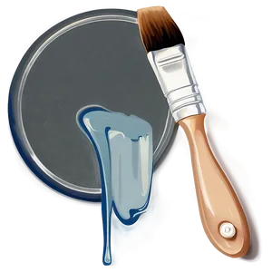 Oil Paint Pincel Png 06272024 PNG image