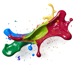 Oil Paint Splatter Png 05042024 PNG image