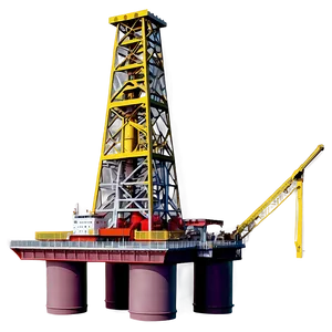 Oil Rig A PNG