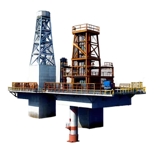 Oil Rig C PNG