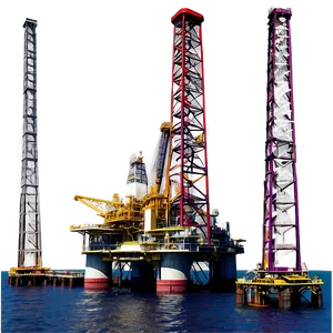 Oil Rig Decommissioning Process Png Yhb PNG image