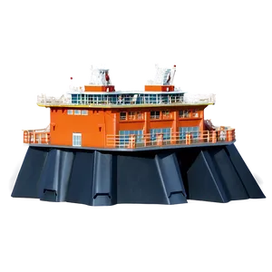 Oil Rig Lifeboat Station PNG 06122024
