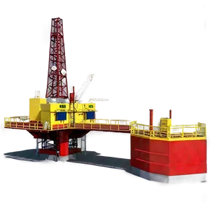 Oilfield Development Platform Png 80 PNG image