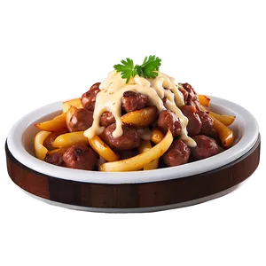 Oktoberfest Poutine With Beer Sausage Png 16 PNG image