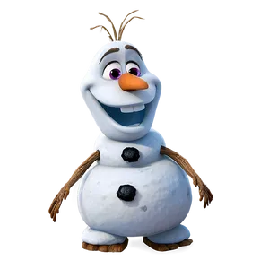 Olaf And Anna Friendship PNG Rui