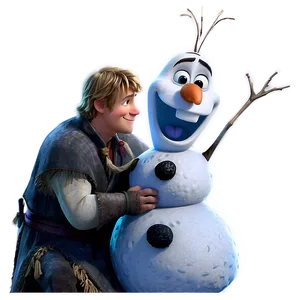 Olaf And Kristoff Bromance PNG Plt PNG