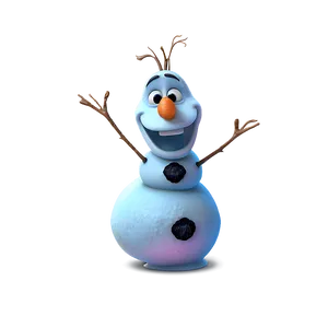 Olaf And The Northern Lights PNG Rqj38