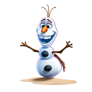 Olaf Beach Day PNG 89