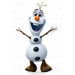 Olaf Dancing PNG 50