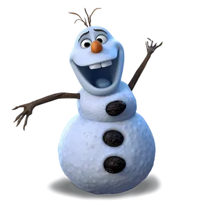 Olaf Dancing PNG Viw