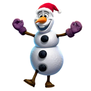 Olaf Festive Outfit PNG 05232024 PNG