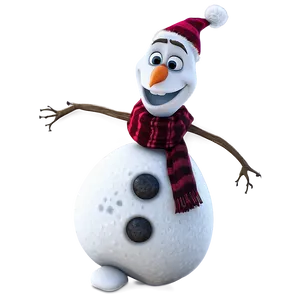 Olaf Festive Outfit PNG Spw PNG