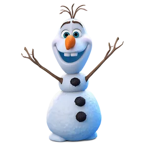 Olaf Frozen Landscape PNG 05232024 PNG