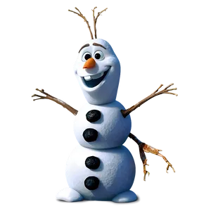 Olaf Frozen Landscape PNG 05232024 PNG