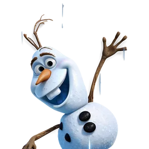 Olaf Glitter Effect PNG 49 PNG