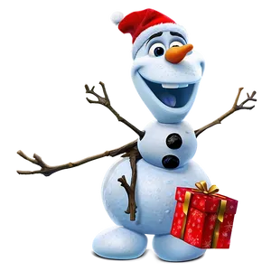 Olaf Holiday Spirit PNG 05232024