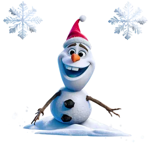 Olaf Holiday Spirit PNG 23