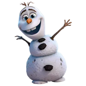 Olaf Hugging PNG Toe63