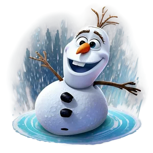 Olaf Ice Adventure PNG Tfi