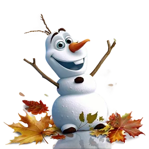 Olaf In Autumn PNG Odj75 PNG