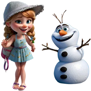 Olaf In Summer Png Flb PNG image