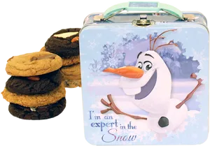 Olaf Lunchboxand Cookies
