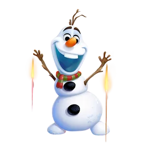 Olaf's Christmas Celebration PNG 05232024