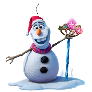 Olaf's Christmas Celebration PNG Yij64