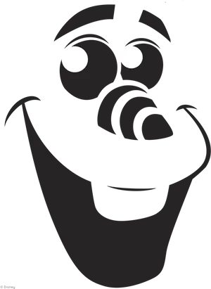 Olaf Silhouette Graphic