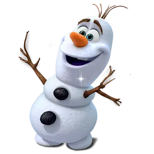 Olaf Singing PNG 49