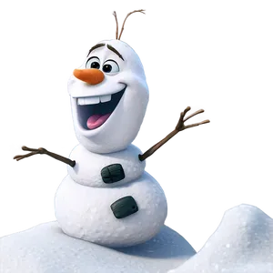 Olaf Singing PNG Aiq50