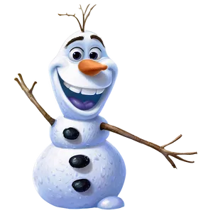 Olaf Snow Art PNG 05232024 PNG