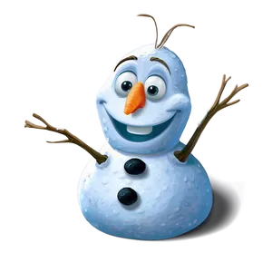 Olaf Snow Art PNG 64 PNG