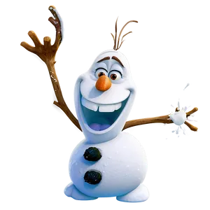 Olaf Snowball Fight Png 11 PNG image